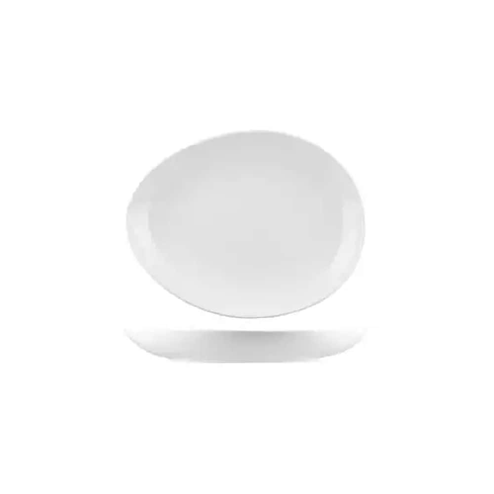 Egg Shape Plate 189mmx159mm Bistro=20