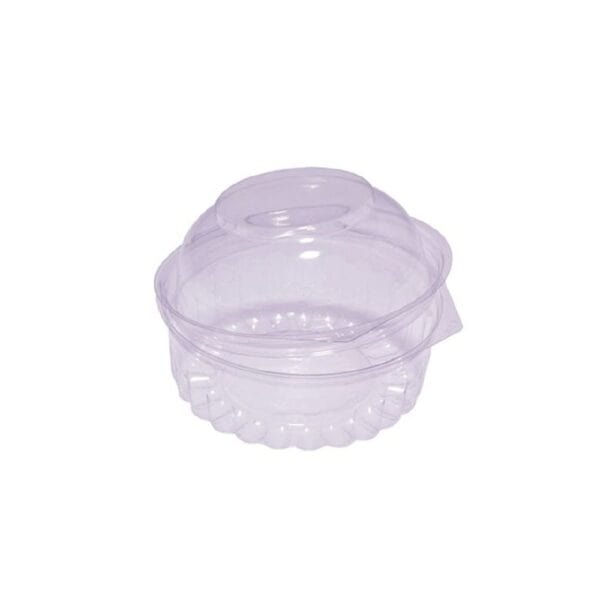 FPAC408DL Bowl Food Container 227ml (8oz) w/ Dome Hinged Lid Capri