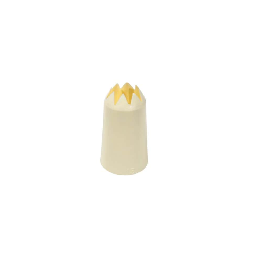 Piping Nozzle Size #15 33mmx60mm Star PP Kookie