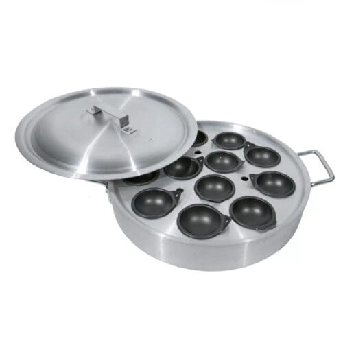 Egg Poacher Induction 12-Cup with Non-stick Cup + Aluminium Lid