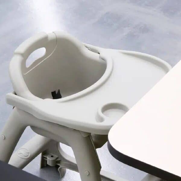 Baby High Chair 580x632x740mm w/ Tray & Castors Classik Chef