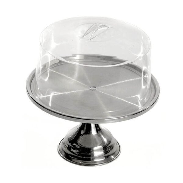 Cake Stand 325mmx180mm Tall S/S Classik Chef
