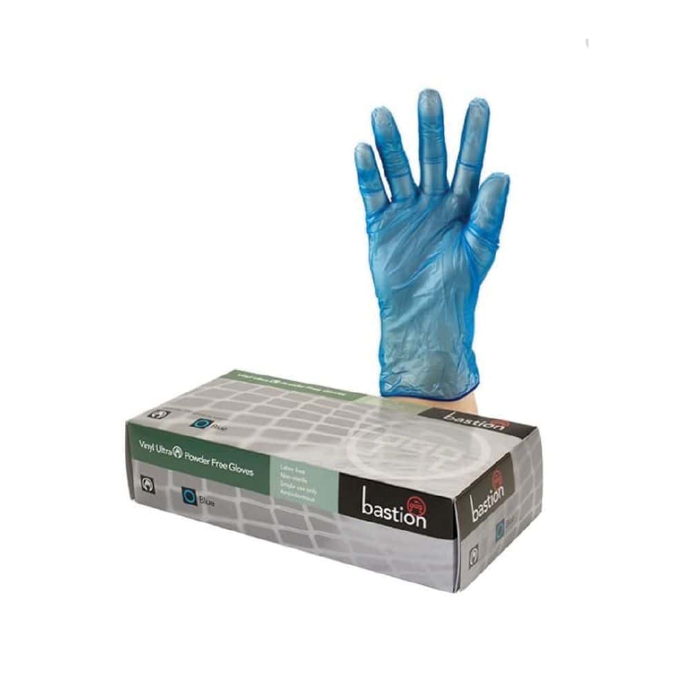 Gloves Vinyl Powder Free X Large - Blue