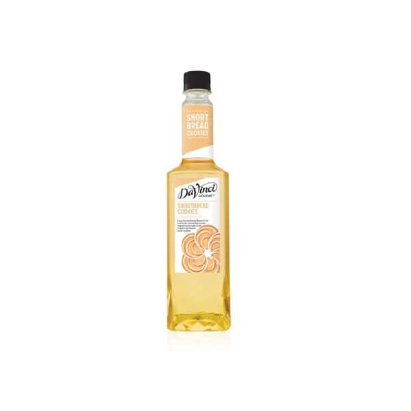 BEQ20464619 Shortbread Cookies Syrup 750ml DaVinci Gourmet