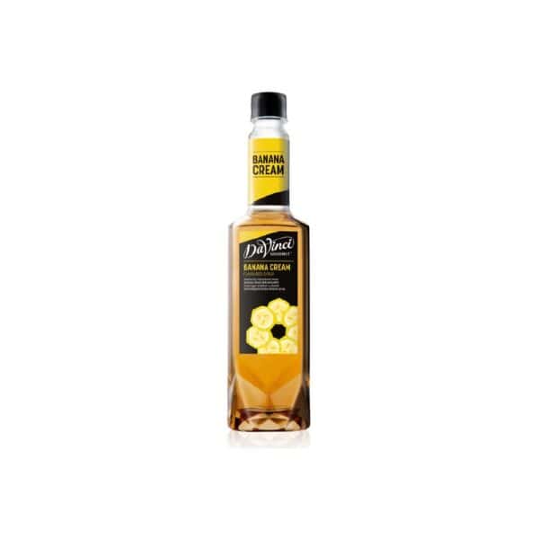 BEQ20464782 Banana Cream Syrup 750ml DaVinci Gourmet