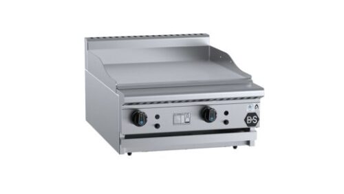 B+S Black Series Grill Plate Bench Mounted 600mm 44Mj/h NG/LPG