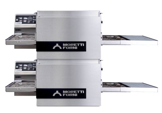 Moretti Forni Pizza Conveyor Oven Double Deck 240V 6.9kW 10A 43Mj/h NG
