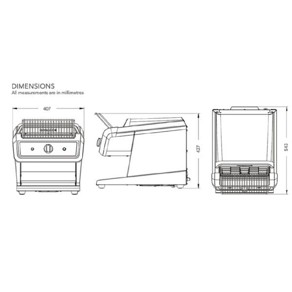 Roband Sycloid X Toaster 2.1kW 9A