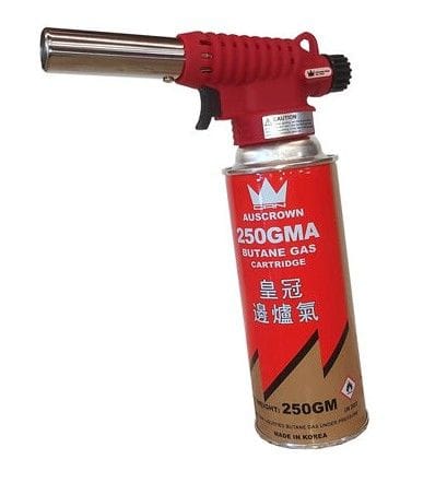 Premium Butane Gas Cartridge 250g with Triple Seaming Rim Vent Release Auscrown