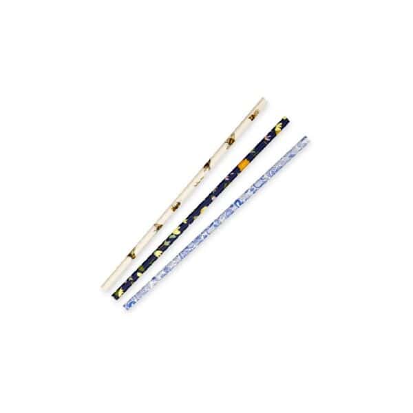 BioStraw Regular 197mm (6mm) 3 Ply Art Series
