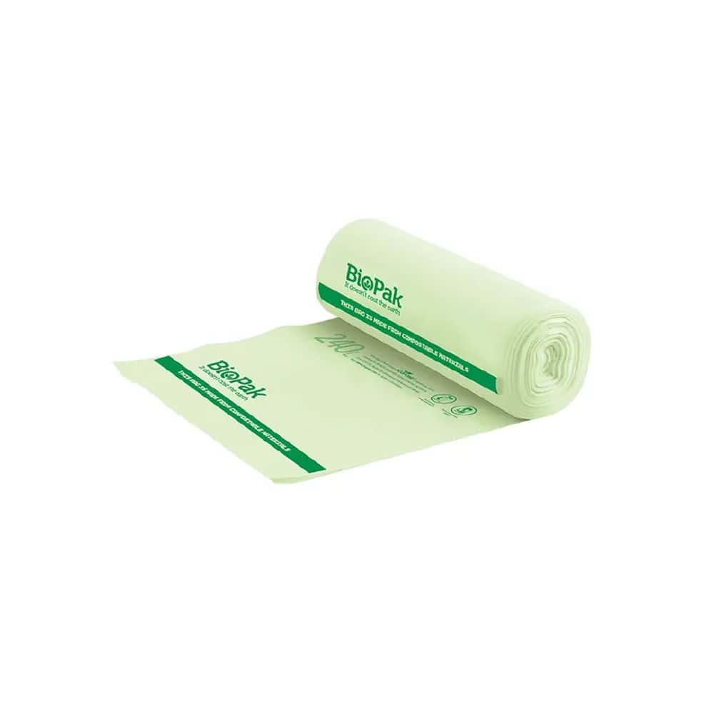 Garbage Bag 240L BioPlastic Green Roll