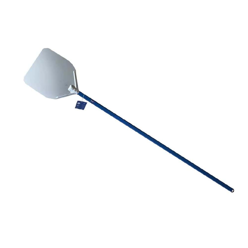 Pizza Peel with 330x330mm Square Plain Head and 1200mm Handle Aluminium Amore