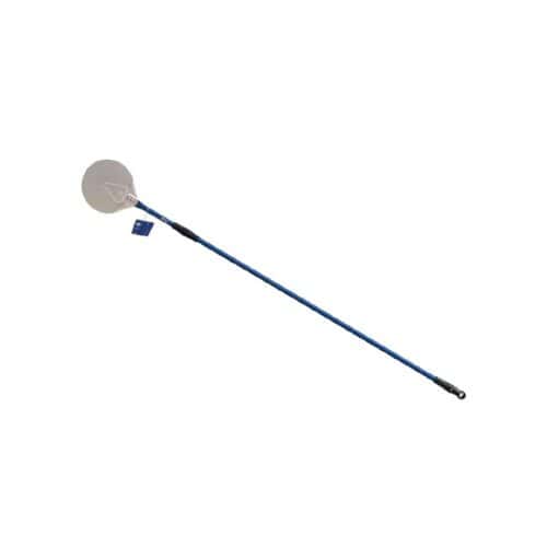 Pizza Peel with 200mm Round Plain Head and 1200mm Handle Aluminium Amore