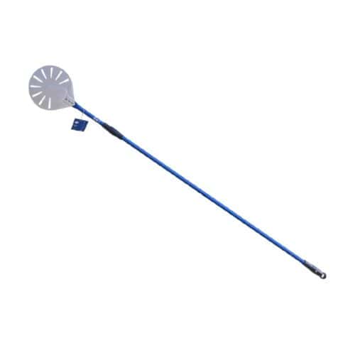 Pizza Peel with 200mm Round Perforated Head and 1200mm Handle Aluminium Amore