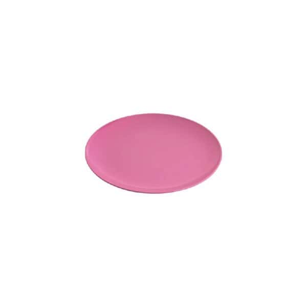 Melamine Round Coupe Plate 203mm Gelato Pink
