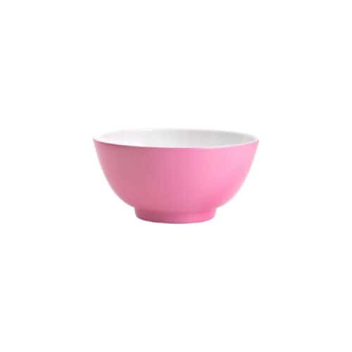 Melamine Cereal Bowl 770ml Gelato Pink/White