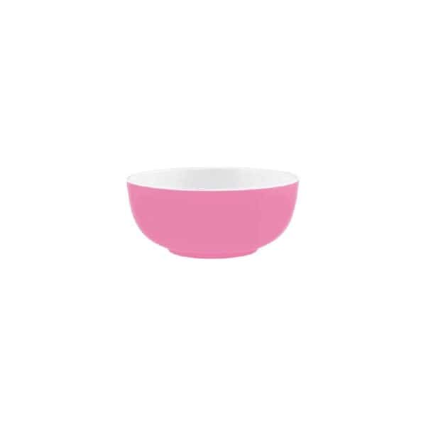 TK47403 Melamine Round Bowl 820ml Gelato Pink/White
