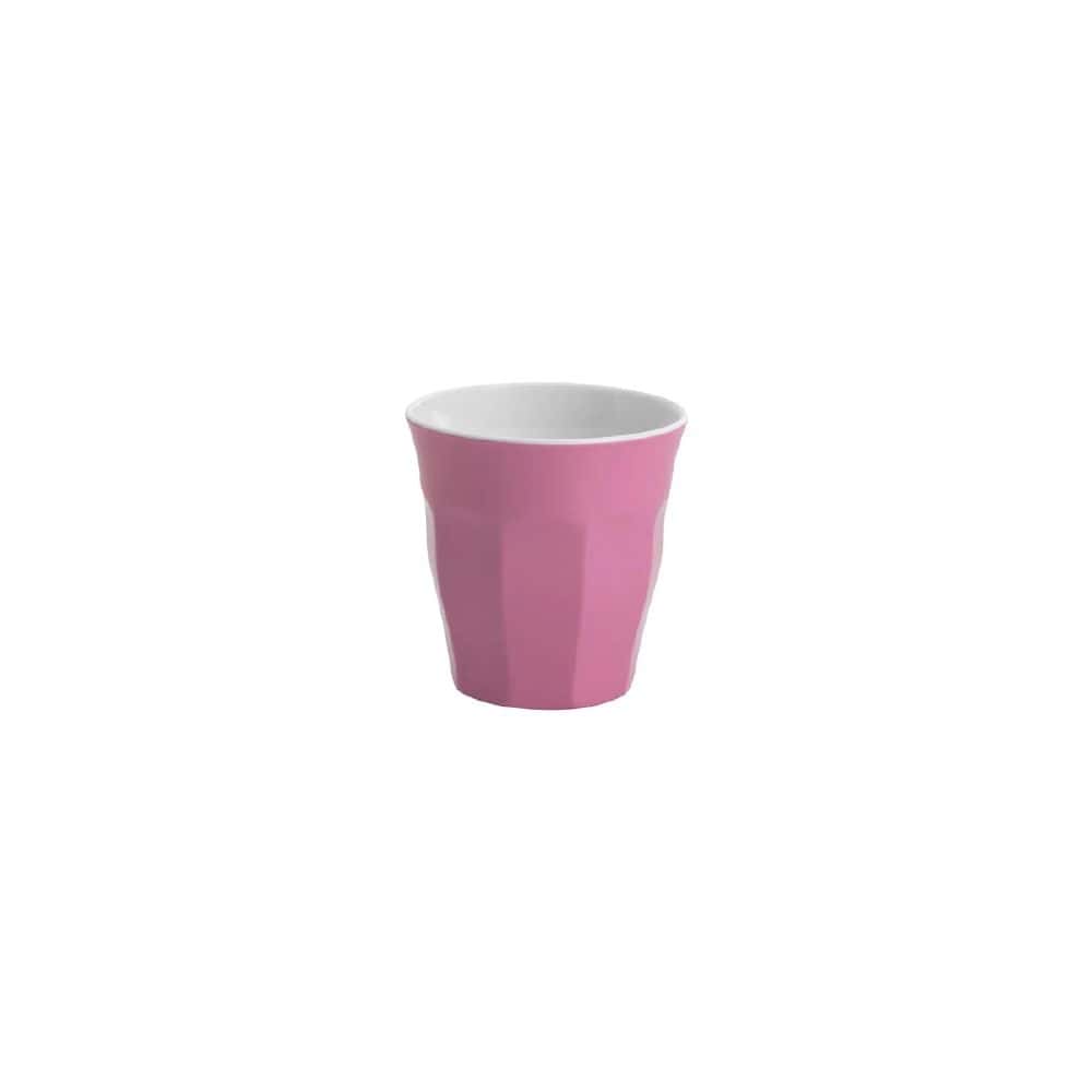 Melamine Tumbler 200ml Gelato Pink/White