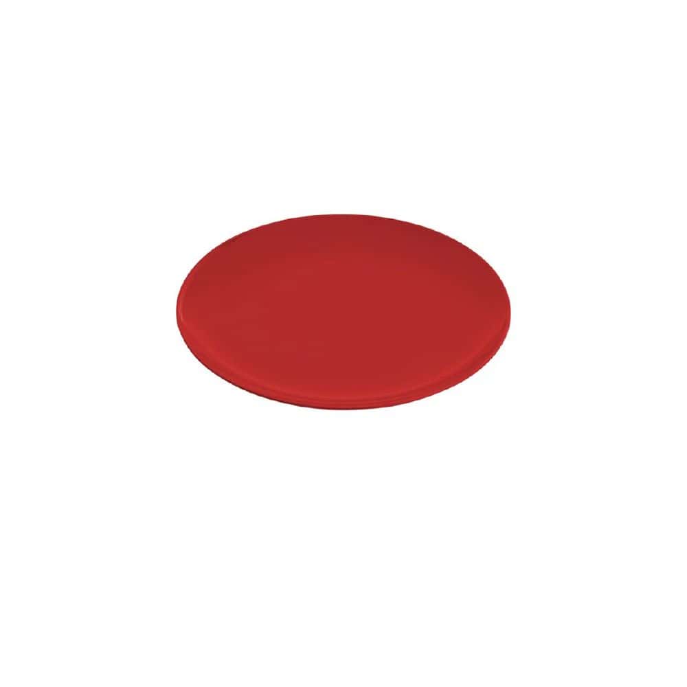 Melamine Round Coupe Plate 254mm Gelato Red