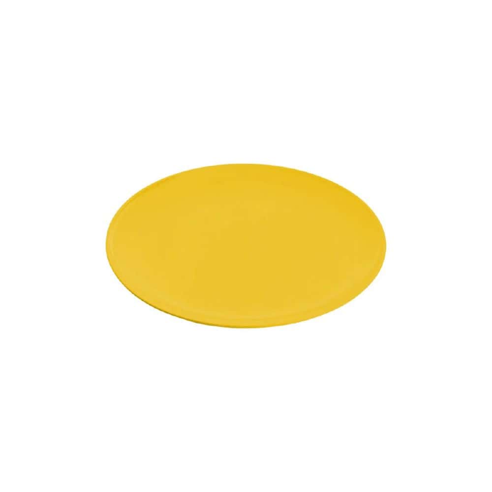 Melamine Round Coupe Plate 254mm Gelato Yellow