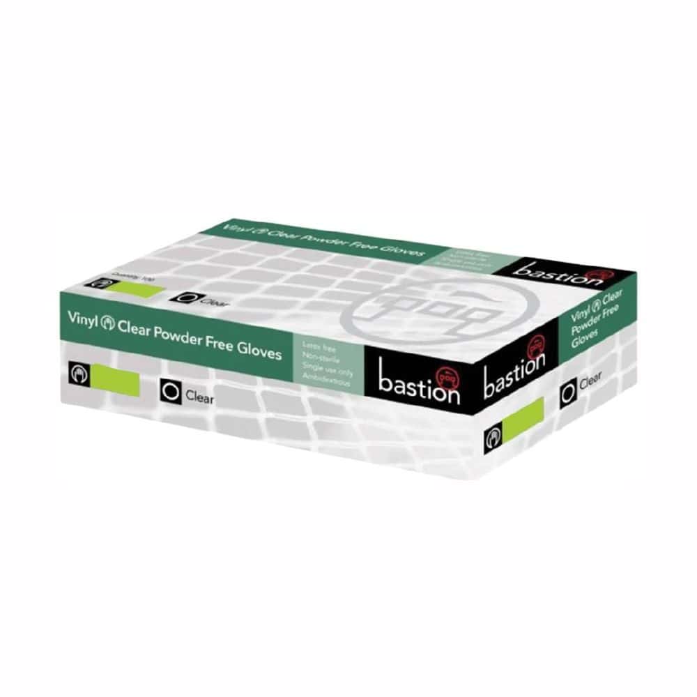 Gloves Vinyl Powder Free Large - Clear