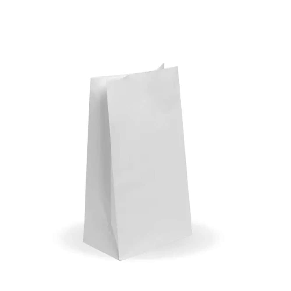 Paper Bag No.12 178x112x330mm White Self-Opening Sack (SOS)