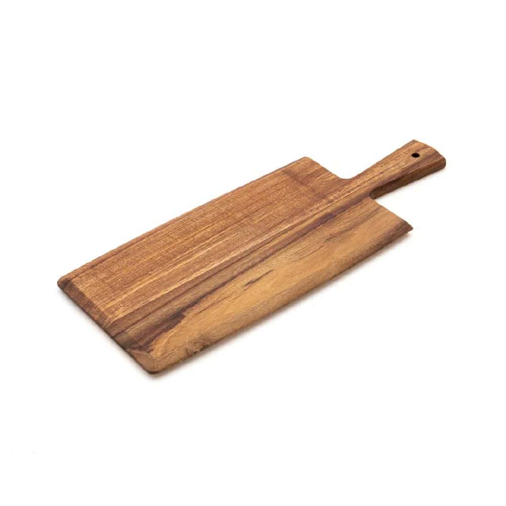 Acacia Paddle Serving Board 300x200x15mm w/ Handle HandKraft