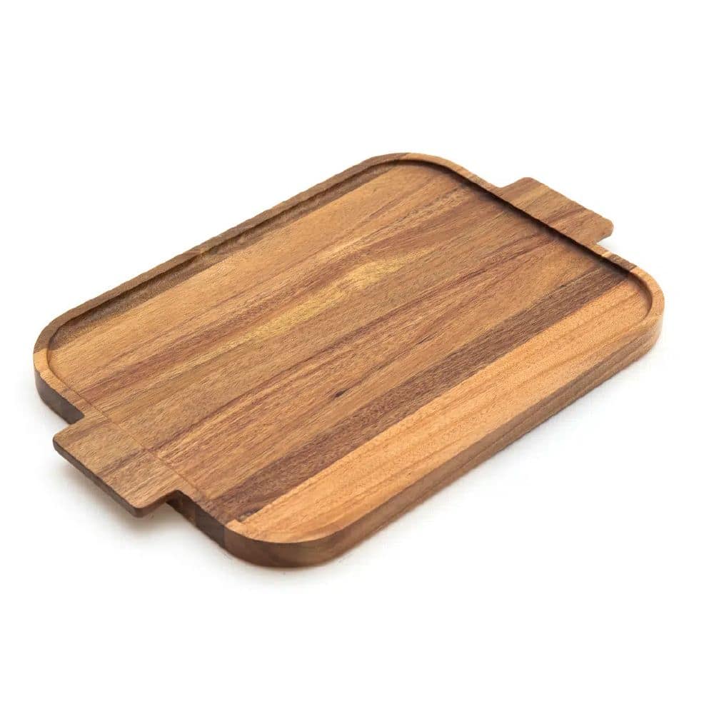 Acacia Serving Tray 485x310x25mm w/ Handles HandKraft