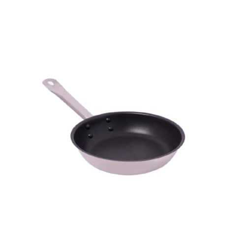 Frypan 200x40mm Non-Stick Induction S/S Deluxe