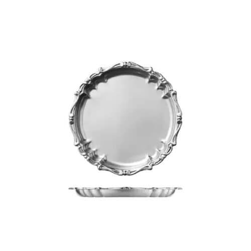 Moda Deco Round Serving Tray 200mm S/S