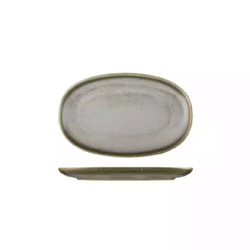 Oval Coupe Plate 200mmx130mm Chic