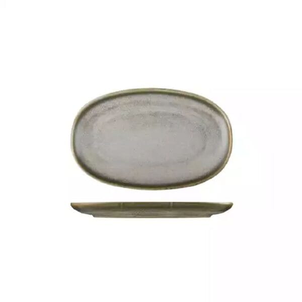 Oval Coupe Plate 200mmx130mm Chic