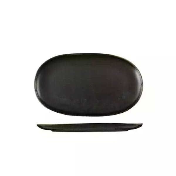 TI926341 Oval Coupe Plate 250mmx150mm Earth