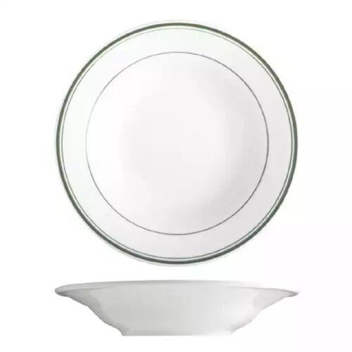 Soup / Pasta Bowl 769ml Green Bay White/Green Double Line