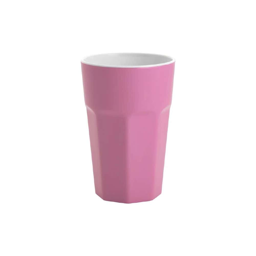 Melamine Tumbler 500ml Gelato Pink/White