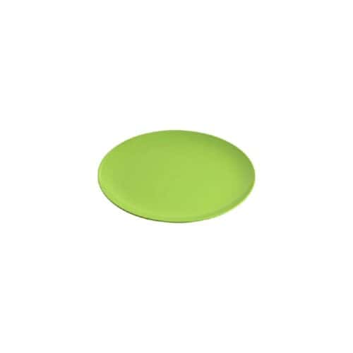 Melamine Round Coupe Plate 203mm Gelato Lime Green