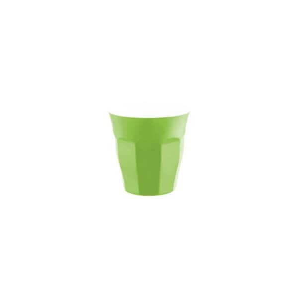 TK47435 Melamine Tumbler 200ml Gelato - Lime Green/White