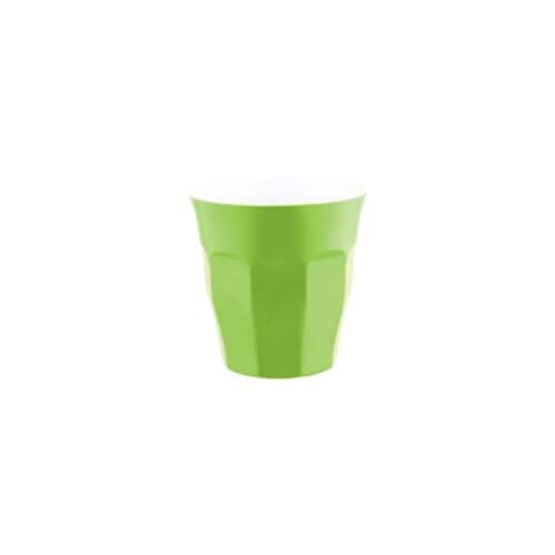 Melamine Tumbler 300ml Gelato Lime Green/White