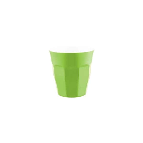 Melamine Tumbler 300ml Gelato Lime Green/White
