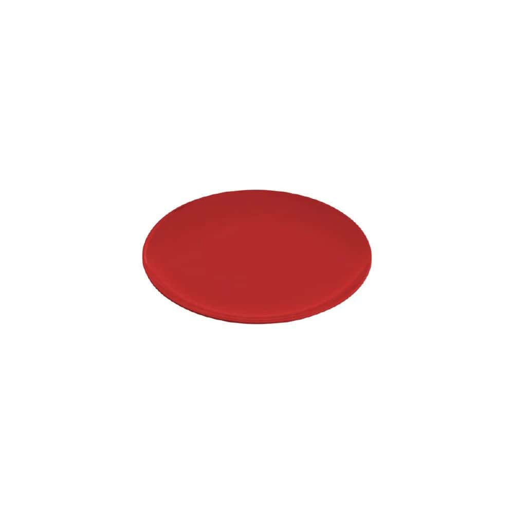 Melamine Round Coupe Plate 203mm Gelato Red