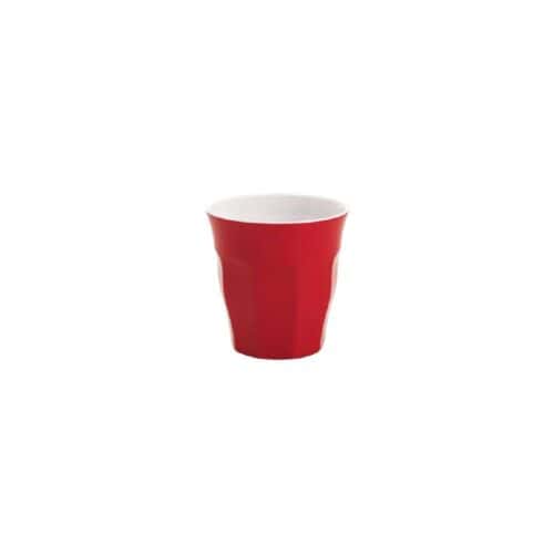 Melamine Tumbler 200ml Gelato Red/White