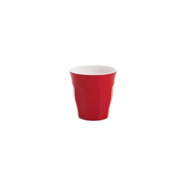 TK47504 Melamine Tumbler 200ml Gelato Red/White