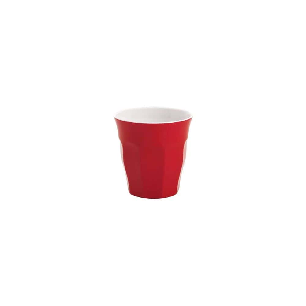 Melamine Tumbler 200ml Gelato Red/White