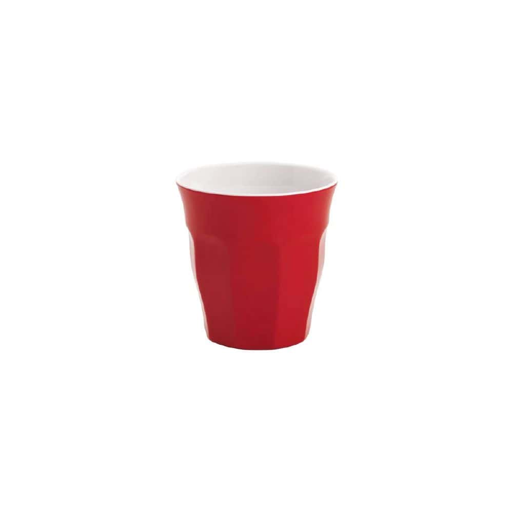 Melamine Tumbler 300ml Gelato Red/White