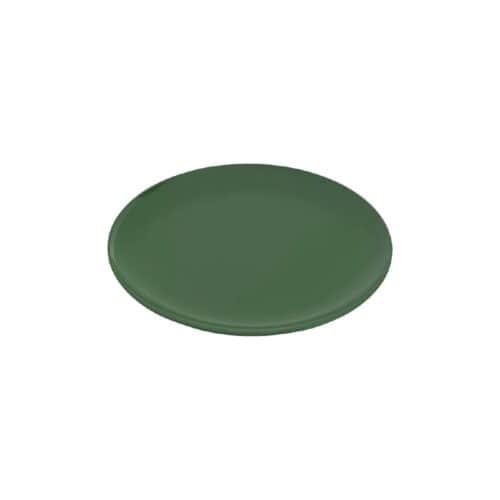 Melamine Round Coupe Plate 254mm Gelato Green