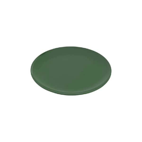 Melamine Round Coupe Plate 254mm Gelato Green