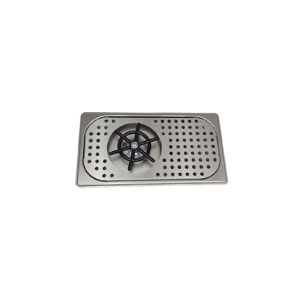 Glass/Milk Jug Rinser w/ Honeycomb Drain Tray 300