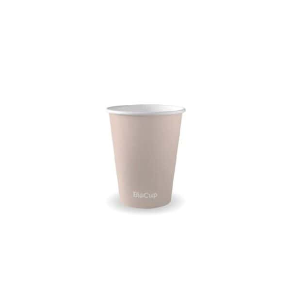 Stone Single Wall Takeaway Coffee Cup 390ml / 12oz (90mm) BioCup