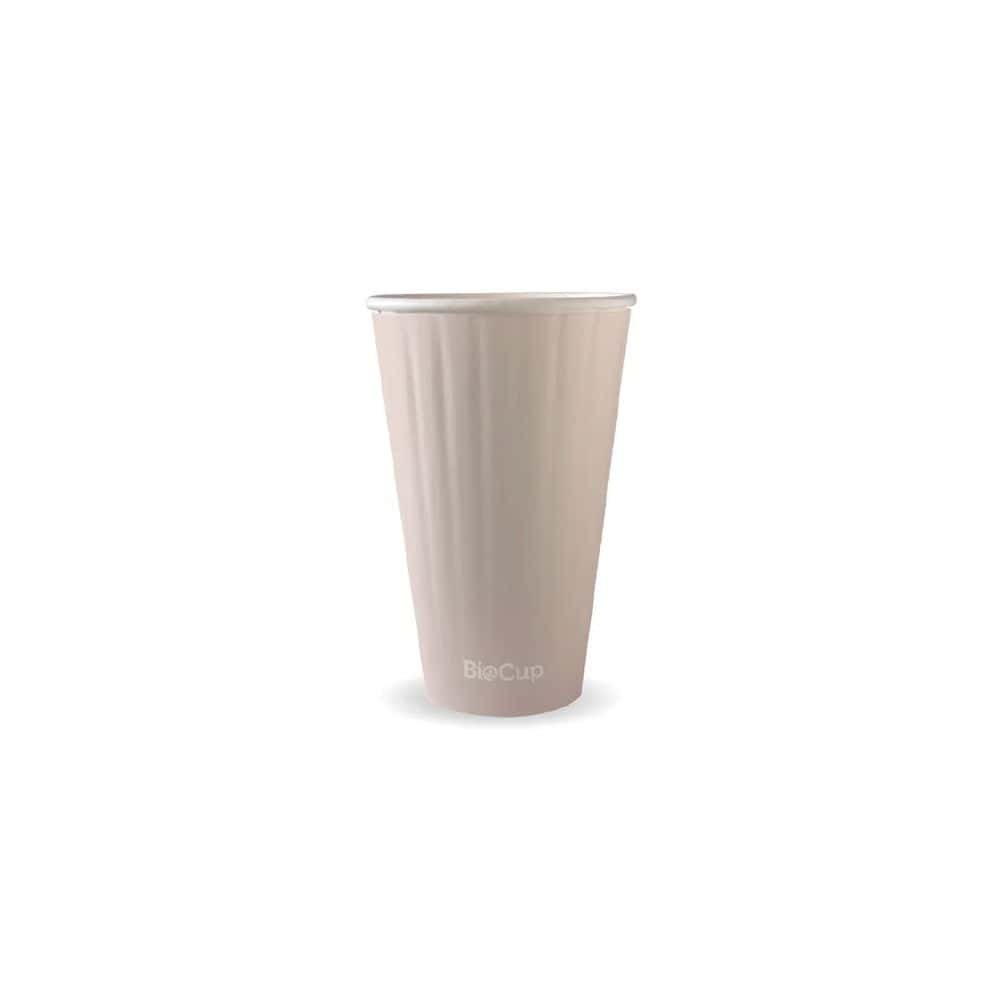 Stone Double Wall Takeaway Coffee Cup 460ml / 16oz (90mm) Biocup