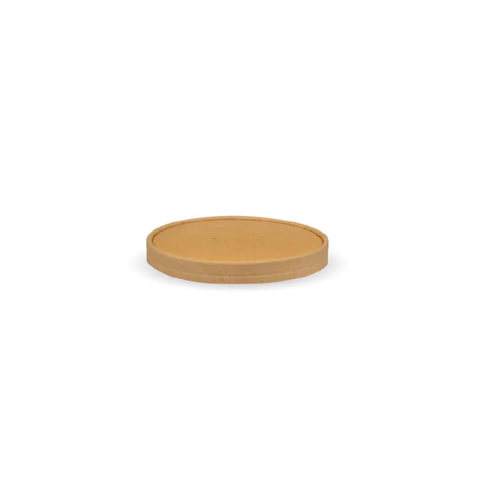 Lid Suits 500ml-1000ml BioBoard Takeaway Bowl - Kraft